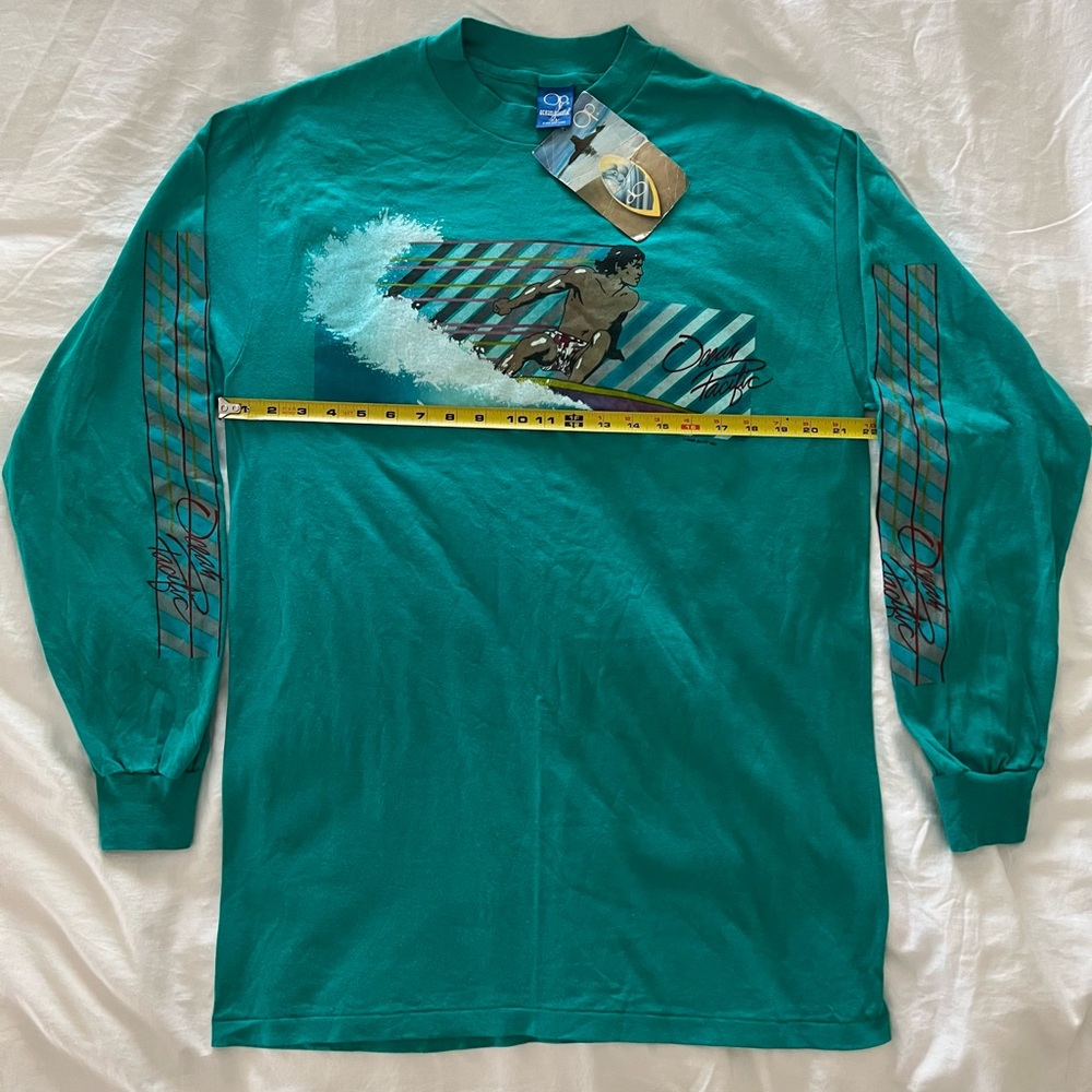 Vintage 1983 Ocean Pacific X-Large Long Sleeve Shirt NWT